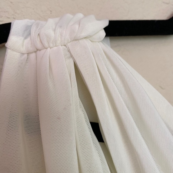 HOUSE OF CB XS D-DD  'Valentina' Ivory white Asymmetric Cutout Midi Dress NWOT‎ - Picture 11 of 15